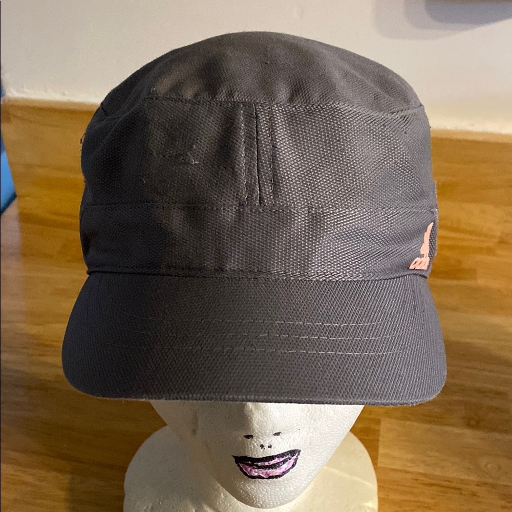 Adidas Gray Hat with Pink Logo